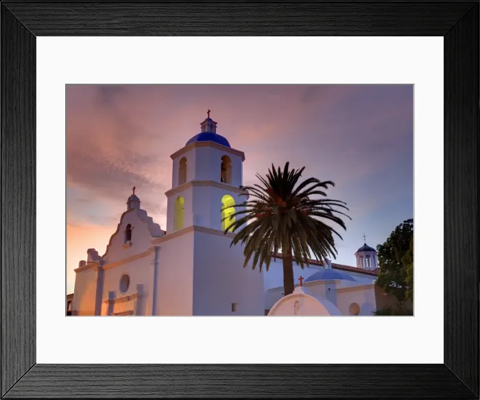 Framed Print : Mission San Luis Rey, Oceanside, California, United States of America, North America Framed Print : Mission San Luis Rey, Oceanside, California, United States of America, North America