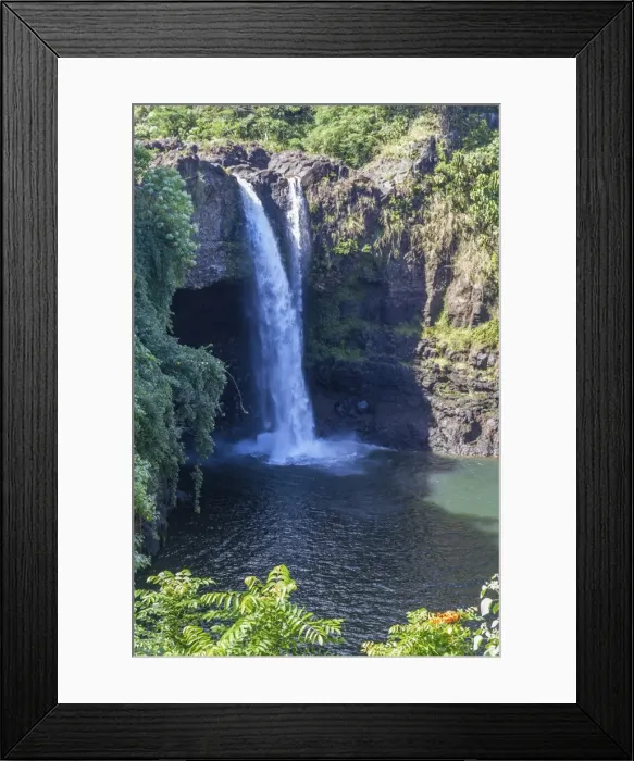 Framed Print : Rainbow Falls, Hilo, Hawaii island (Big Island), Hawaii, United States of America, Pacific Framed Print : Rainbow Falls, Hilo, Hawaii island (Big Island), Hawaii, United States of America, Pacific