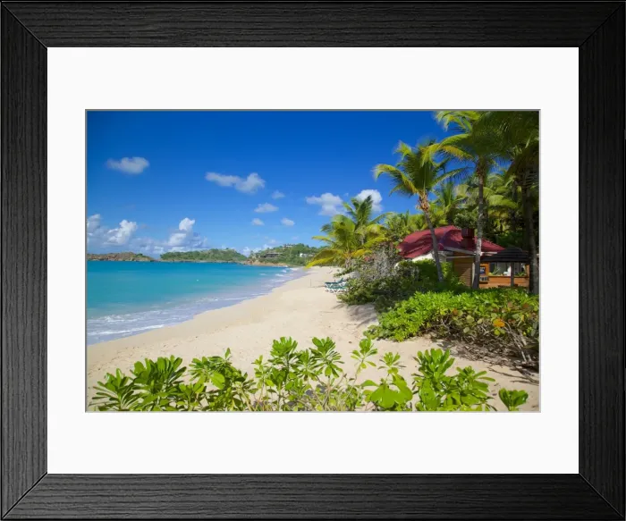 Framed Print : Galley Bay and beach, St. Johns, Antigua, Leeward Islands, West Indies, Caribbean, Central America Framed Print : Galley Bay and beach, St. Johns, Antigua, Leeward Islands, West Indies, Caribbean, Central America
