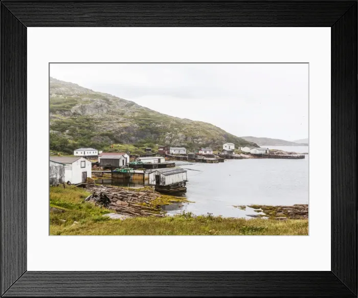 Framed Print : The small fishing village at Cape Charles, Labrador, Canada, North America Framed Print : The small fishing village at Cape Charles, Labrador, Canada, North America