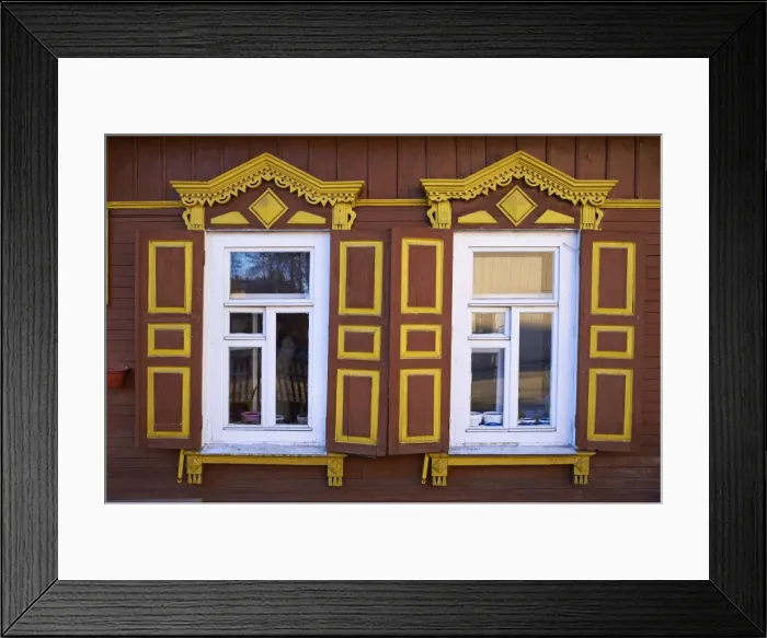 Framed Print : Wooden architecture, Irkutsk, Siberia, Russia, Eurasia Framed Print : Wooden architecture, Irkutsk, Siberia, Russia, Eurasia