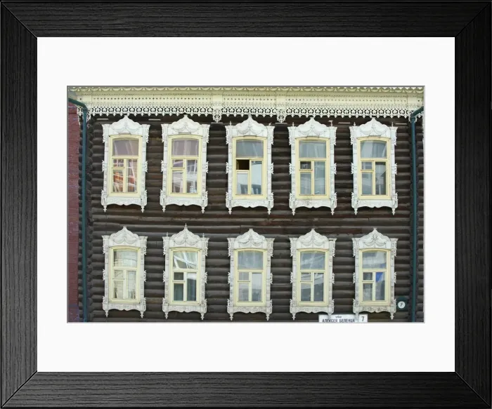 Framed Print : Wooden architecture, Tomsk, Tomsk Federation, Siberia, Russia, Eurasia Framed Print : Wooden architecture, Tomsk, Tomsk Federation, Siberia, Russia, Eurasia