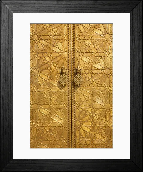 Framed Print : Royal Palace, Fez, Morocco, North Africa, Africa Framed Print : Royal Palace, Fez, Morocco, North Africa, Africa