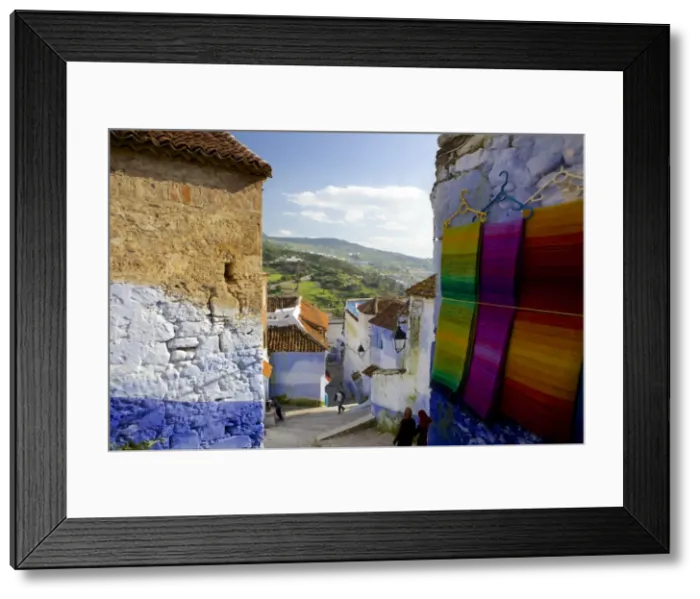Framed Print : Old Town, Asilah, Morocco, North Africa, Africa Framed Print : Old Town, Asilah, Morocco, North Africa, Africa