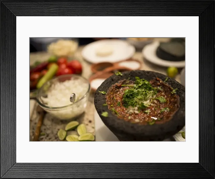 Framed Print : Salsa, San Miguel de Allende, Guanajuato, Mexico, North America Framed Print : Salsa, San Miguel de Allende, Guanajuato, Mexico, North America