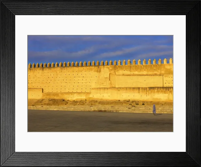 Framed Print : City Wall, Fez, Morocco, North Africa, Africa Framed Print : City Wall, Fez, Morocco, North Africa, Africa