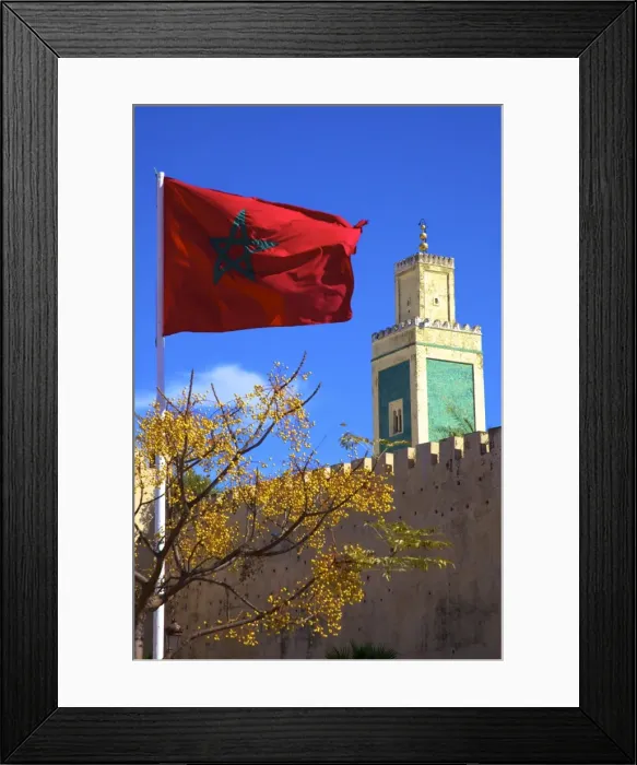 Framed Print : Place Lalla Aouda and the Minaret of the Lalla Aouda Mosque, Meknes, Morocco, North Africa, Africa Framed Print : Place Lalla Aouda and the Minaret of the Lalla Aouda Mosque, Meknes, Morocco, North Africa, Africa