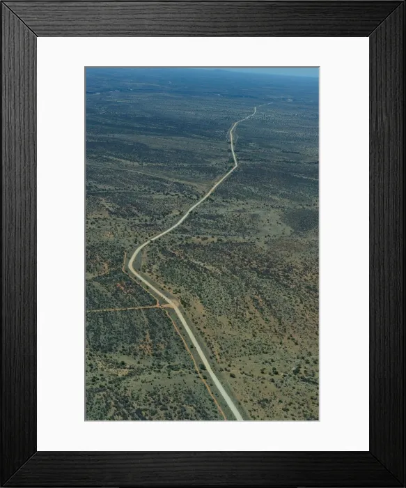 Framed Print : Road in the Namibian desert, Namibia, Africa Framed Print : Road in the Namibian desert, Namibia, Africa