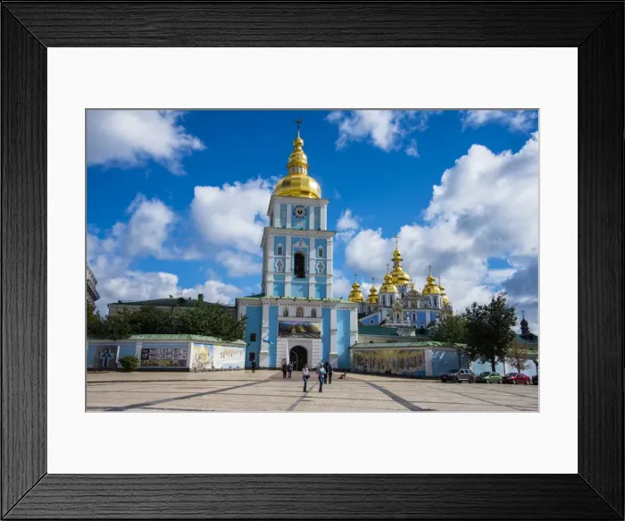 Framed Print : St. Michaels gold-domed cathedral, Kiev, Ukraine, Europe Framed Print : St. Michaels gold-domed cathedral, Kiev, Ukraine, Europe