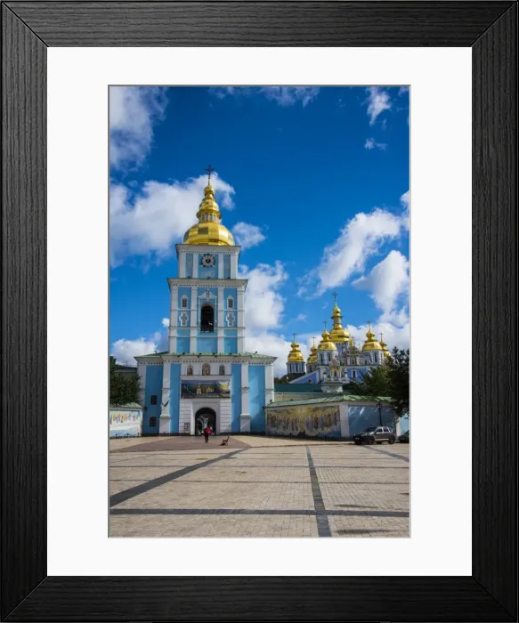 Framed Print : St. Michaels gold-domed cathedral, Kiev, Ukraine, Europe Framed Print : St. Michaels gold-domed cathedral, Kiev, Ukraine, Europe