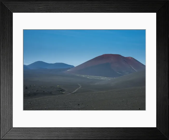 Framed Print : View over the lava sand field of the Tolbachik volcano, Kamchatka, Russia, Eurasia Framed Print : View over the lava sand field of the Tolbachik volcano, Kamchatka, Russia, Eurasia