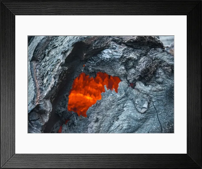 Framed Print : Active lava stream, Tolbachik volcano, Kamchatka, Russia, Eurasia Framed Print : Active lava stream, Tolbachik volcano, Kamchatka, Russia, Eurasia