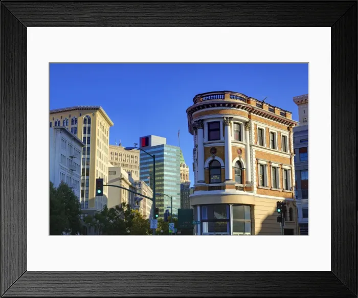 Framed Print : San Pablo Street, Oakland, California, United States of America, North America Framed Print : San Pablo Street, Oakland, California, United States of America, North America