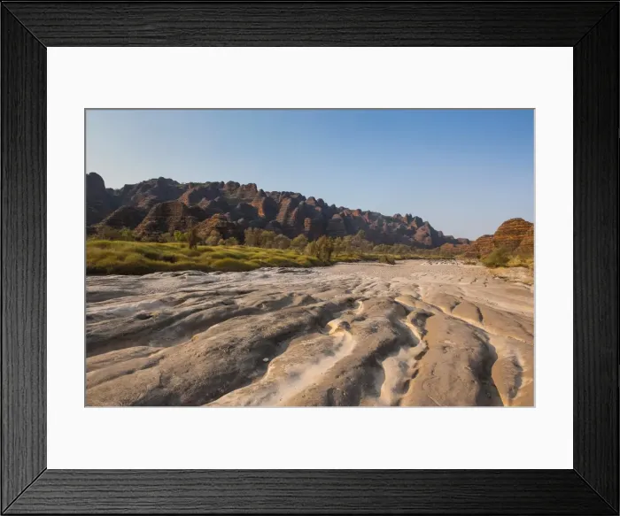 Framed Print : Dry river and the beehive-like mounds in the Purnululu National Park, UNESCO World Heritage Site, Bungle Bungle mountain range, Western Australia, Australia, Pacific Framed Print : Dry river and the beehive-like mounds in the Purnululu National Park, UNESCO World Heritage Site, Bungle Bungle mountain range, Western Australia, Australia, Pacific
