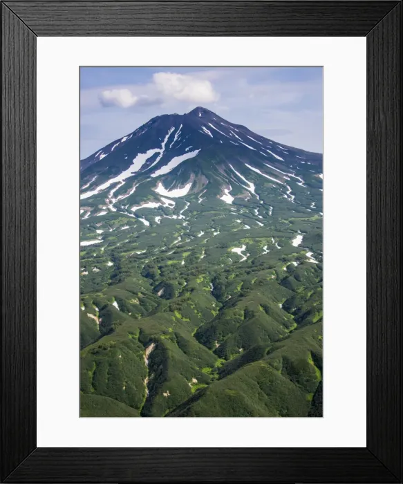 Framed Print : Ilyinsky (volcano) on Kurile lake, Kamchatka, Russia, Eurasia Framed Print : Ilyinsky (volcano) on Kurile lake, Kamchatka, Russia, Eurasia