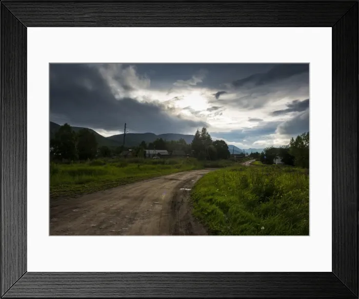Framed Print : Late afternoon light in Esso, Kamchatka, Russia, Eurasia Framed Print : Late afternoon light in Esso, Kamchatka, Russia, Eurasia