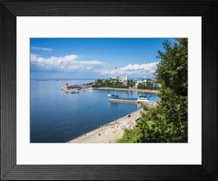 Framed Print : Sportivnaya Gavan boulevard, Vladivostok, Russia, Eurasia Framed Print : Sportivnaya Gavan boulevard, Vladivostok, Russia, Eurasia