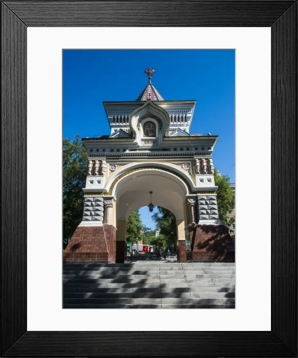Framed Print : The Nicholas Triumphal Gates, Vladivostok, Russia, Eurasia Framed Print : The Nicholas Triumphal Gates, Vladivostok, Russia, Eurasia