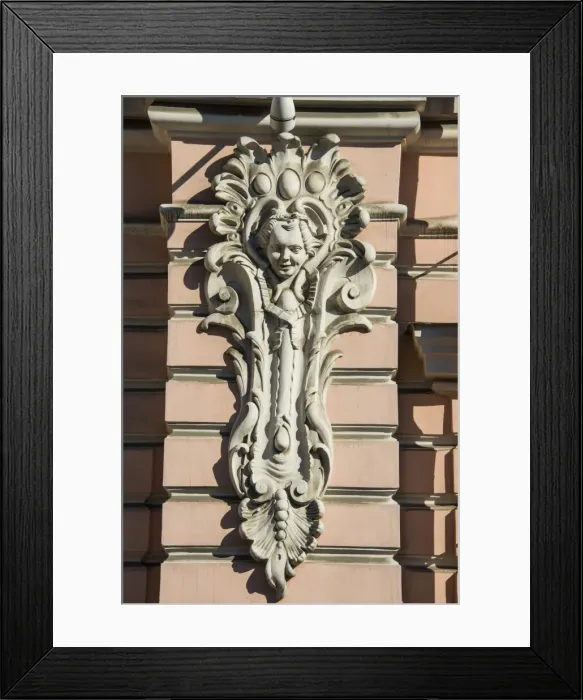 Framed Print : Architectural detail, St. Petersburg, Russia, Europe Framed Print : Architectural detail, St. Petersburg, Russia, Europe