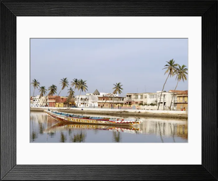 Framed Print : Senegal River and the city of Saint Louis, UNESCO World Heritage Site, Senegal, West Africa, Africa Framed Print : Senegal River and the city of Saint Louis, UNESCO World Heritage Site, Senegal, West Africa, Africa