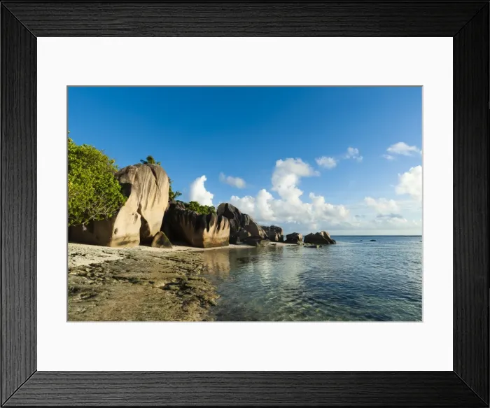 Framed Print : Anse Source d Argent beach, La Digue, Seychelles, Indian Ocean, Africa Framed Print : Anse Source d Argent beach, La Digue, Seychelles, Indian Ocean, Africa