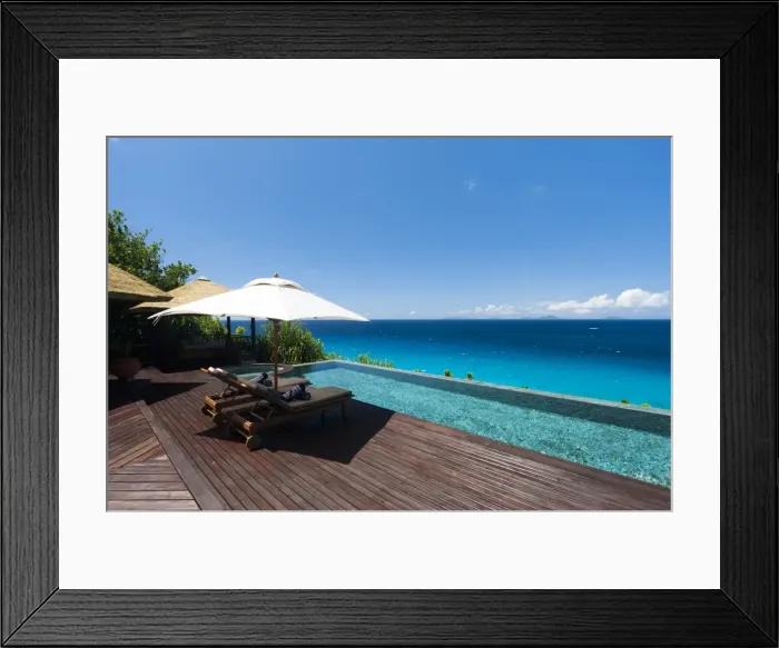 Framed Print : Fregate Island Resort, Seychelles, Indian Ocean, Africa Framed Print : Fregate Island Resort, Seychelles, Indian Ocean, Africa