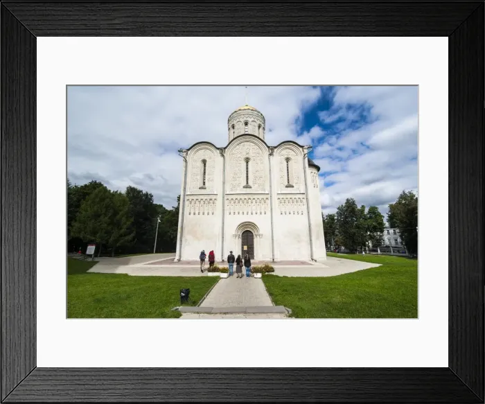 Framed Print : Cathedral of St. Dimitry, UNESCO World Heritage Site, Vladimir, Golden Ring, Russia, Europe Framed Print : Cathedral of St. Dimitry, UNESCO World Heritage Site, Vladimir, Golden Ring, Russia, Europe