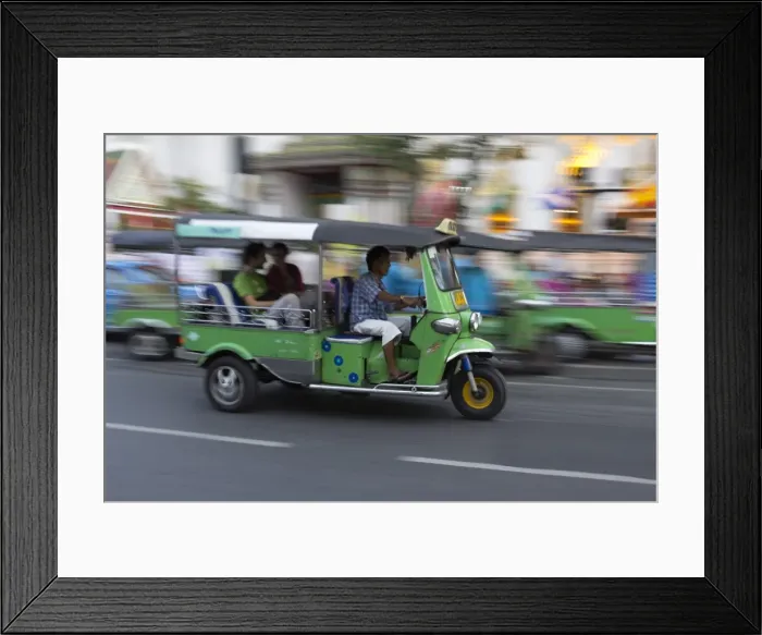 Framed Print : Auto rickshaw, Bangkok, Thailand, Southeast Asia, Asia Framed Print : Auto rickshaw, Bangkok, Thailand, Southeast Asia, Asia