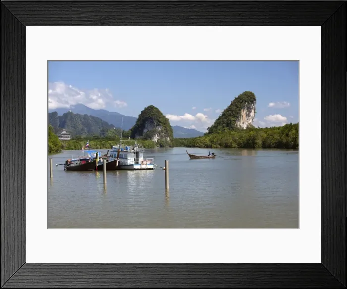 Framed Print : Kao Kanap Nam (Twin Mountains), Krabi, Thailand, Southeast Asia, Asia Framed Print : Kao Kanap Nam (Twin Mountains), Krabi, Thailand, Southeast Asia, Asia