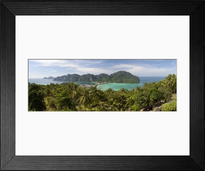 Framed Print : Ao Ton Sai and Ao Dalam bays from viewpoint, Koh Phi Phi, Krabi Province, Thailand, Southeast Asia, Asia Framed Print : Ao Ton Sai and Ao Dalam bays from viewpoint, Koh Phi Phi, Krabi Province, Thailand, Southeast Asia, Asia