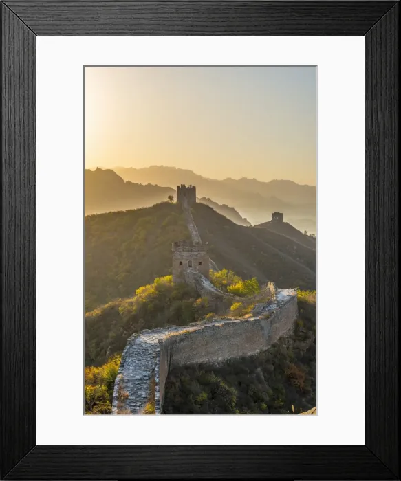 Framed Print : Great Wall of China, UNESCO World Heritage Site, dating from the Ming Dynasty, section looking towards Simatai, Jinshanling, Luanping County, Hebei Province, China, Asia Framed Print : Great Wall of China, UNESCO World Heritage Site, dating from the Ming Dynasty, section looking towards Simatai, Jinshanling, Luanping County, Hebei Province, China, Asia