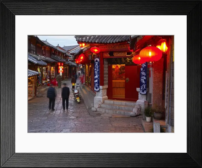 Framed Print : City of Lijiang, UNESCO World Heritage Site, Yunnan, China, Asia Framed Print : City of Lijiang, UNESCO World Heritage Site, Yunnan, China, Asia
