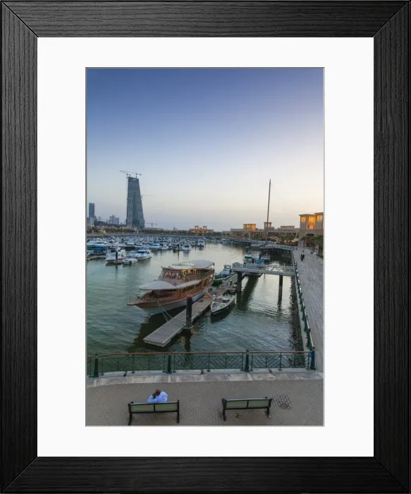 Framed Print : Souk Shark Shopping Center and Marina, Kuwait City, Kuwait, Middle East Framed Print : Souk Shark Shopping Center and Marina, Kuwait City, Kuwait, Middle East