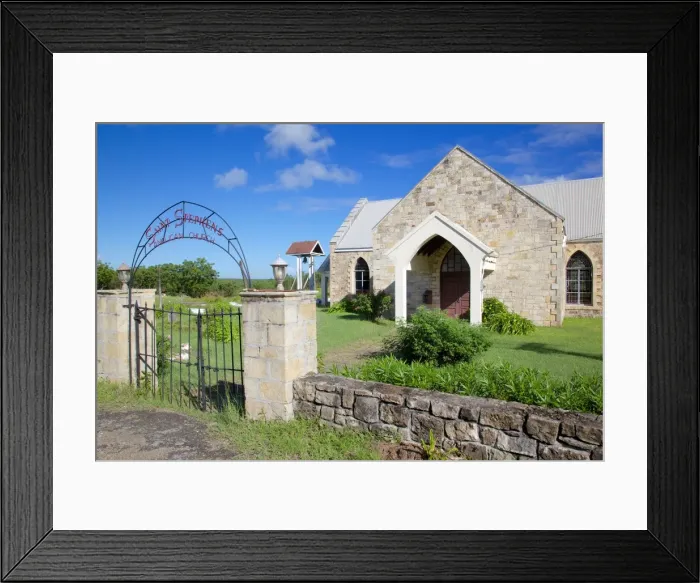 Framed Print : St. Stephens Anglican Church, St. Peter, Antigua, Leeward Islands, West Indies, Caribbean, Central America Framed Print : St. Stephens Anglican Church, St. Peter, Antigua, Leeward Islands, West Indies, Caribbean, Central America