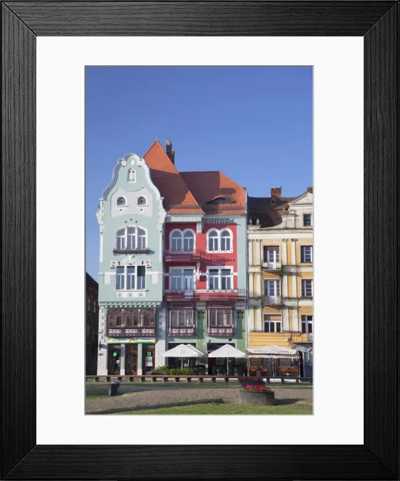 Framed Print : Piata Unirii, Timisoara, Banat, Romania, Europe Framed Print : Piata Unirii, Timisoara, Banat, Romania, Europe