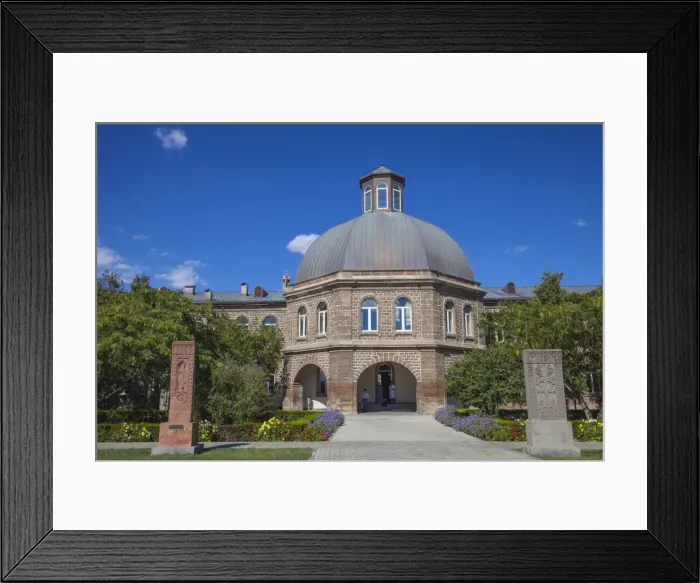Framed Print : Gevorkian Theological Seminary, UNESCO World Heritage Site, Echmiadzin Complex, Armenia, Central Asia, Asia Framed Print : Gevorkian Theological Seminary, UNESCO World Heritage Site, Echmiadzin Complex, Armenia, Central Asia, Asia