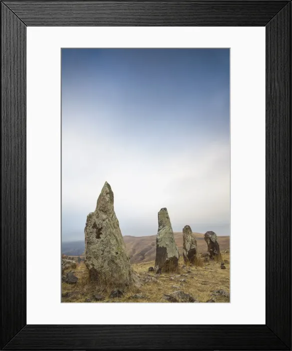 Framed Print : Ancient tombs, Zorats Karer (Karahundj) (Carahunge) (speaking stones), Sisian, Armenia, Central Asia, Asia Framed Print : Ancient tombs, Zorats Karer (Karahundj) (Carahunge) (speaking stones), Sisian, Armenia, Central Asia, Asia