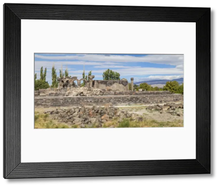 Framed Print : Zvartnots Cathedral, UNESCO World Heritage Site, Yerevan, Armenia, Central Asia, Asia Framed Print : Zvartnots Cathedral, UNESCO World Heritage Site, Yerevan, Armenia, Central Asia, Asia