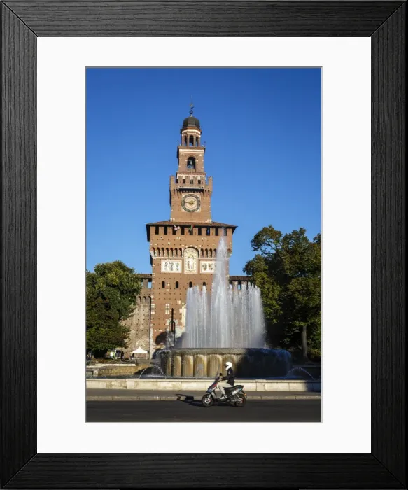 Framed Print : Castello Sforzesco (Sforza Castle), Milan, Lombardy, Italy, Europe Framed Print : Castello Sforzesco (Sforza Castle), Milan, Lombardy, Italy, Europe