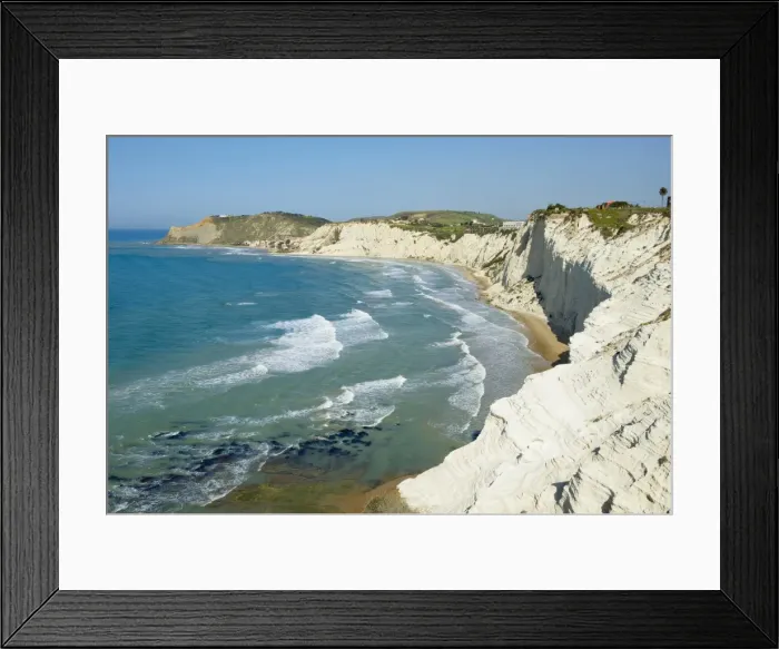 Framed Print : Scala dei Turchi, rocky shore beetwen Capo Rossello and Porto Empedocle, Realmonte, Agrigento District, Sicily, Italy, Mediterranean, Europe Framed Print : Scala dei Turchi, rocky shore beetwen Capo Rossello and Porto Empedocle, Realmonte, Agrigento District, Sicily, Italy, Mediterranean, Europe
