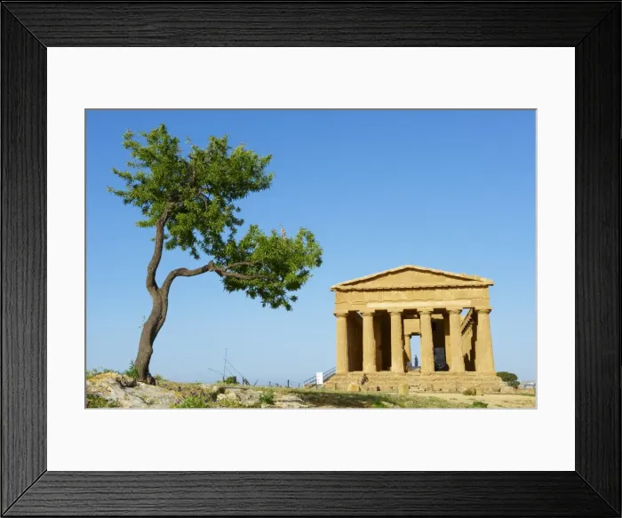 Framed Print : Concordia Temple, Valley of the Temples (Valle dei Templi), UNESCO World Heritage Site, Agrigento, Sicily, Italy, Europe Framed Print : Concordia Temple, Valley of the Temples (Valle dei Templi), UNESCO World Heritage Site, Agrigento, Sicily, Italy, Europe