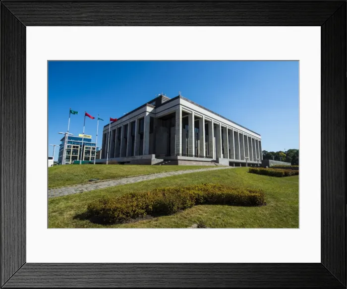 Framed Print : Palace of the Republic, Minsk, Belarus, Europe Framed Print : Palace of the Republic, Minsk, Belarus, Europe