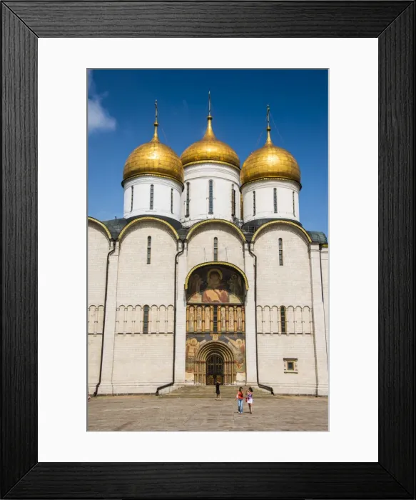 Framed Print : Assumption Cathedral on Sabornaya Square, The Kremlin, UNESCO World Heritage Site, Moscow, Russia, Europe Framed Print : Assumption Cathedral on Sabornaya Square, The Kremlin, UNESCO World Heritage Site, Moscow, Russia, Europe