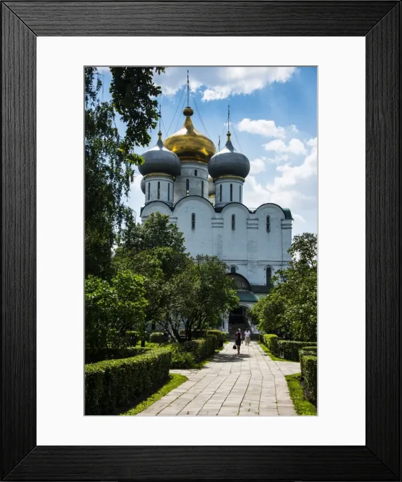 Framed Print : Smolensk Cathedral, Novodevichy Convent, Moscow, Russia, Europe Framed Print : Smolensk Cathedral, Novodevichy Convent, Moscow, Russia, Europe