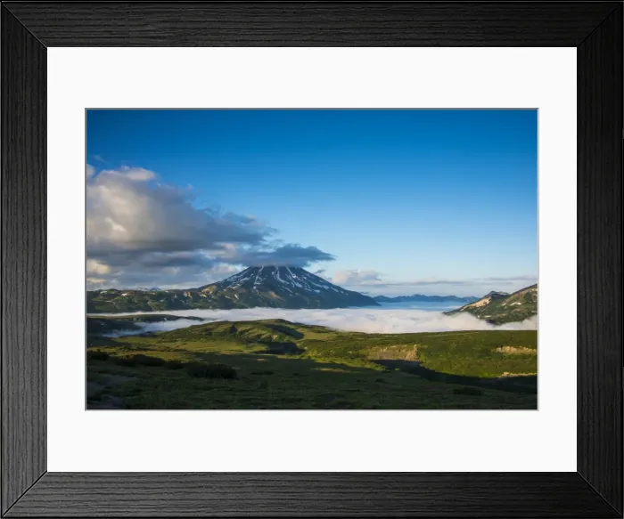 Framed Print : Vilyuchinsk volcano, Kamchatka, Russia, Eurasia Framed Print : Vilyuchinsk volcano, Kamchatka, Russia, Eurasia