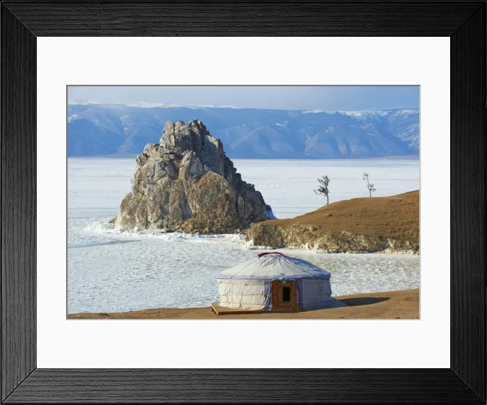 Framed Print : Shaman rock, Maloe More (Little Sea), frozen lake during winter, Olkhon island, Lake Baikal, UNESCO World Heritage Site, Irkutsk Oblast, Siberia, Russia, Eurasia Framed Print : Shaman rock, Maloe More (Little Sea), frozen lake during winter, Olkhon island, Lake Baikal, UNESCO World Heritage Site, Irkutsk Oblast, Siberia, Russia, Eurasia