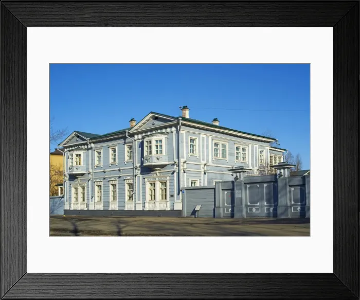 Framed Print : Wooden architecture, the house of the Decembrist Volkonskii, Irkustsk, Siberia, Russia, Eurasia Framed Print : Wooden architecture, the house of the Decembrist Volkonskii, Irkustsk, Siberia, Russia, Eurasia