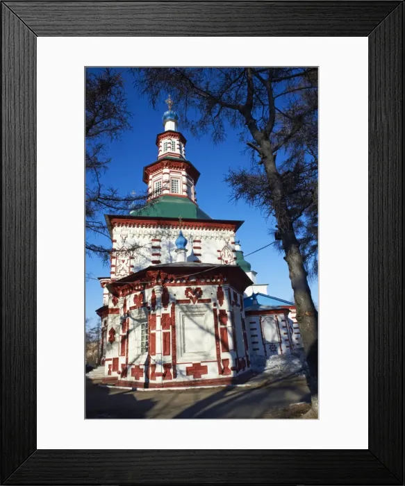Framed Print : Holy Cross Church, Irkutsk, Siberia, Russia, Eurasia Framed Print : Holy Cross Church, Irkutsk, Siberia, Russia, Eurasia