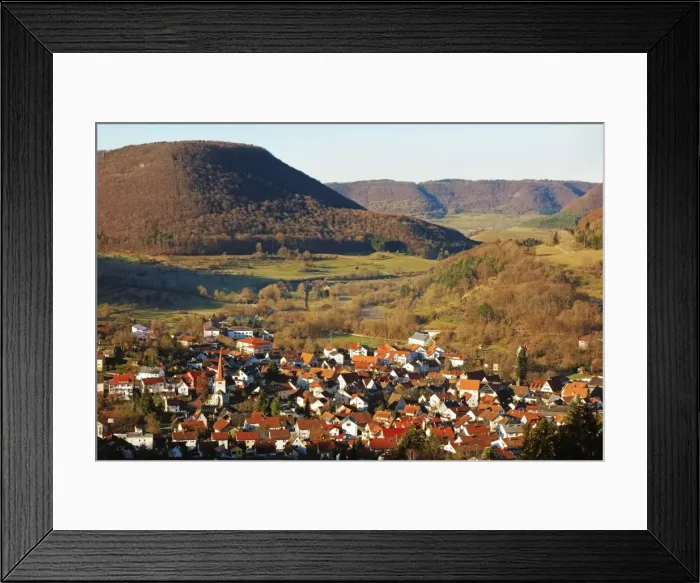 Framed Print : Bad Ueberkingen, Swabian Alb, Baden-Wurttemberg, Germany, Europe Framed Print : Bad Ueberkingen, Swabian Alb, Baden-Wurttemberg, Germany, Europe