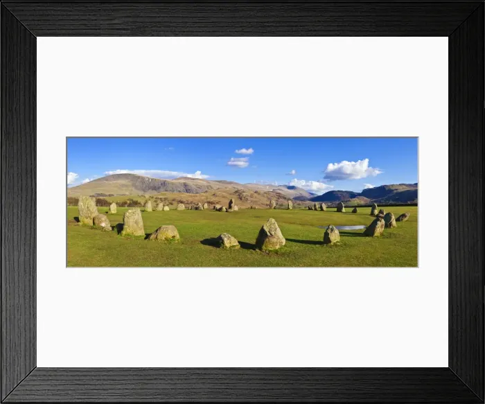 Framed Print : Standing stones of Castlerigg stone circle near Keswick, Lake District National Park Cumbria, England, United Kingdom, Europe Framed Print : Standing stones of Castlerigg stone circle near Keswick, Lake District National Park Cumbria, England, United Kingdom, Europe